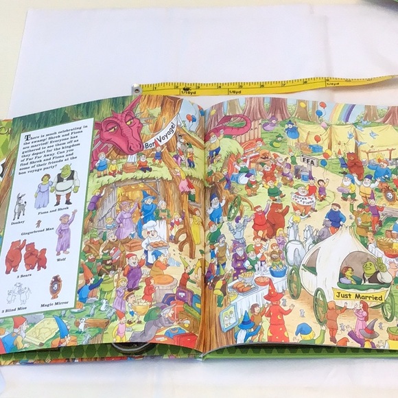 Shrek 2 Look and Find large hardcover excellent - Picture 7 of 12